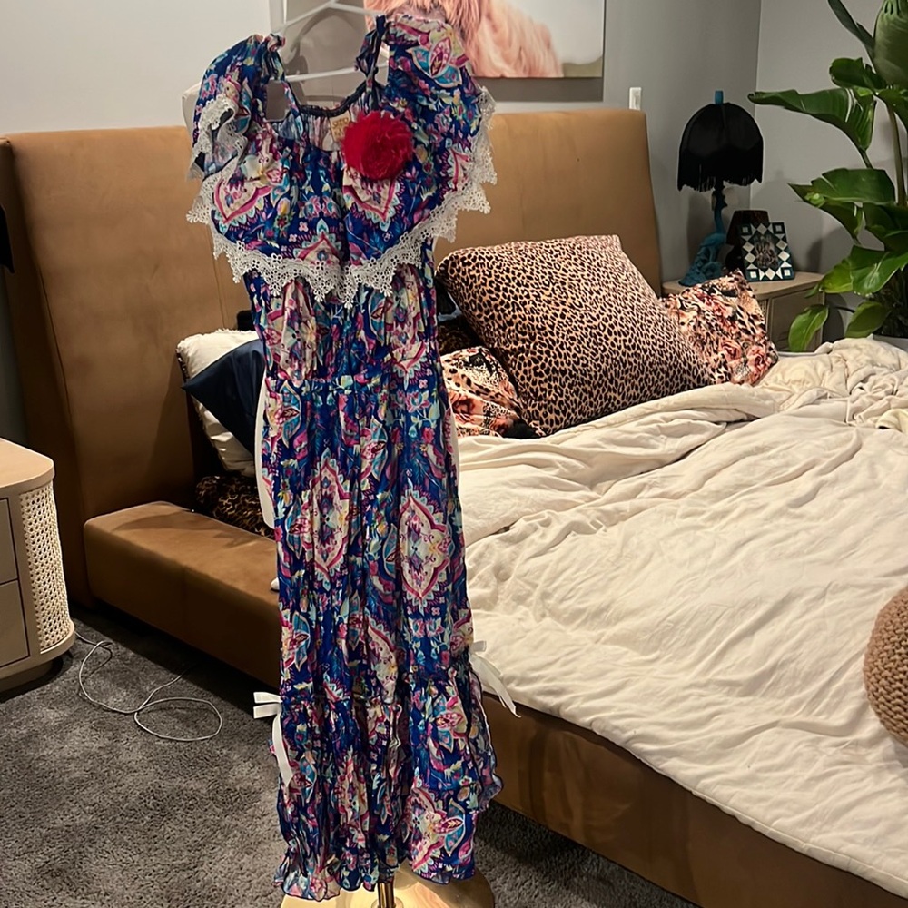This one piece flared legged jumpsuit is a must for your little girl